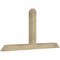 Ekena Millwork Portland Rough Sawn Timber Gable Bracket, Douglas Fir, 60"W x 30"H x 4"D x 4"F, 12/12 Pitch GBW060X30X0404POR00RDF - alternate 5